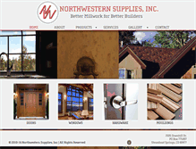 Tablet Screenshot of northwesternsupplies.com